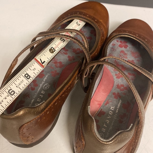 Aravon Flat Shoes Leather Slip On Size 7.5D - Picture 11 of 17